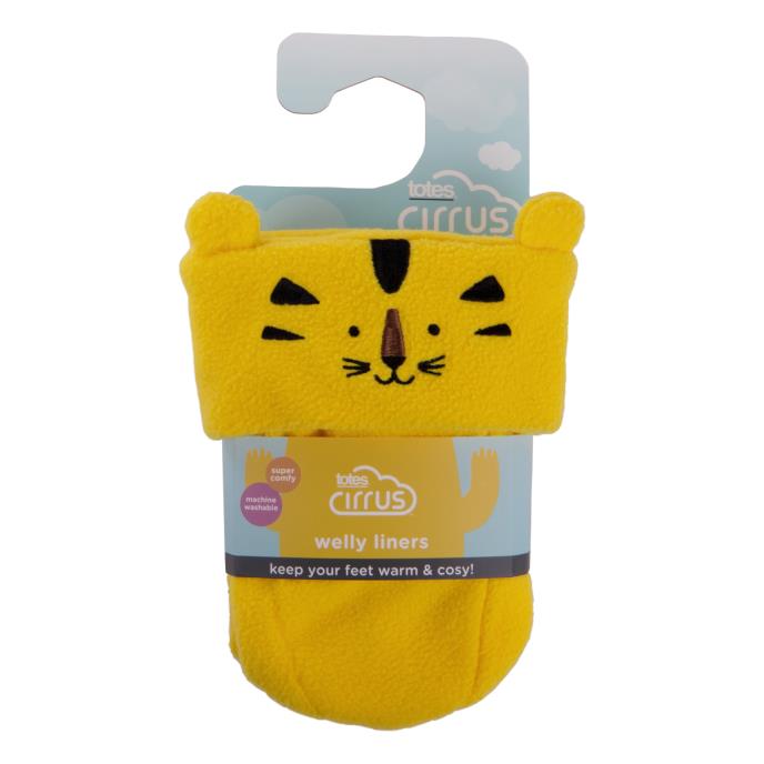Cirrus Childrens Novelty Welly Liner Tiger Extra Image 1